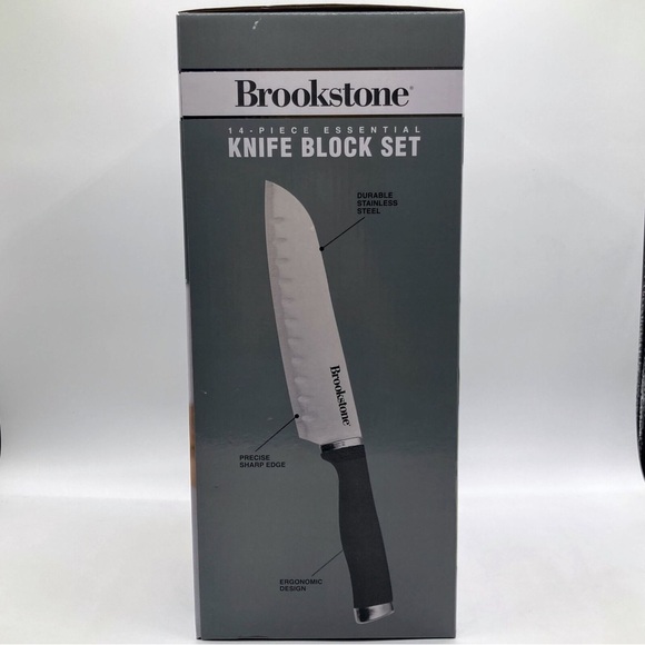 Brookstone 14 Piece Essential Knife Block Set - Picture 5 of 10